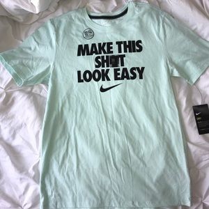 MENS DRI-FIT “Make this shot look easy” TEE MEDIUM